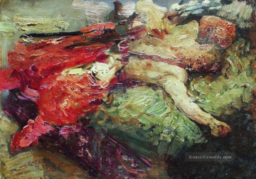  1914 Galerie - schlafender Kosake 1914 Ilja Repin